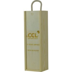 Personalised Single Wooden Gift Box