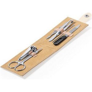 Manicure set 6 pcs. in canvas case