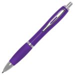 Plastic Ball pen- coloured barrel and grip