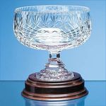 18cm Lead Crystal Footed Bowl