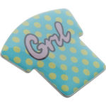 Trick metal badge