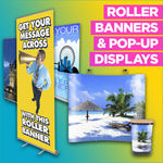 Roller Banner Pop up Exhibition Stands
