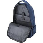 Backpack zipped main compartment and front pocket internal pockets 2 side pockets