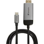 Verbatim USB-C to HDMI Slim 1.5m 4K Adapter