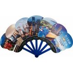 Plastic Folding Paddle Fan