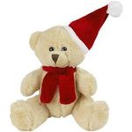 Plush Christmas teddy bear  Nathan Honey
