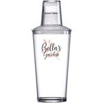 Manhattan Premium Plastic Cocktail Shaker - 3 Part - 585ml