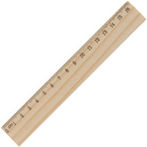OneSix Pine wood ruler