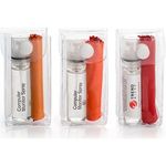 2pc Red Screen & Glasses Cleaning Kit in a PVC Pouch