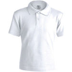 Kids White Polo Shirt