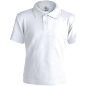 Kids White Polo Shirt