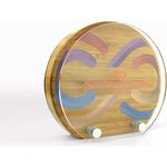 Bamboo Sunrise Award With Greencast® Acrylic Face Plate - Small