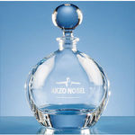 0.8ltr Crystalite Round Decanter