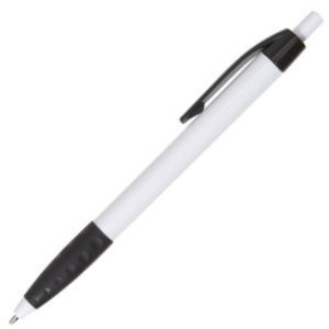 Ball pen with matching coloured clip - ABS Tpr