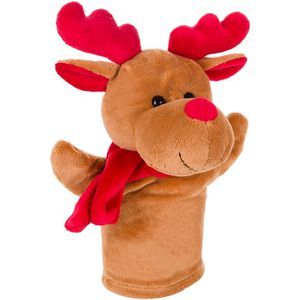 Plush reindeer hand puppet Dazzle