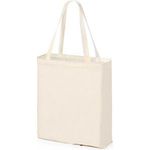 Cotton foldable shopping bag jute details