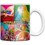 Vienna Mug (Coloured) (Spot Colour Print)