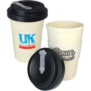 Premium Eco Bamboo Fibre Travel Mug (400ml)