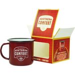 Full Colour Enamel Mug Display Box (Assembled)