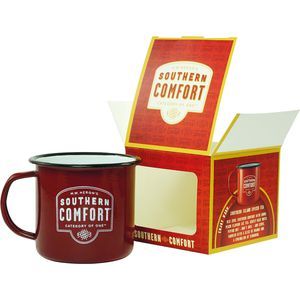 Full Colour Enamel Mug Display Box (Assembled)