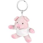Plush piggy keyring  Audrie