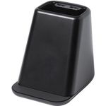 Wireless Charger 10W 2 USB Outputs Pen Holder Phone Stand