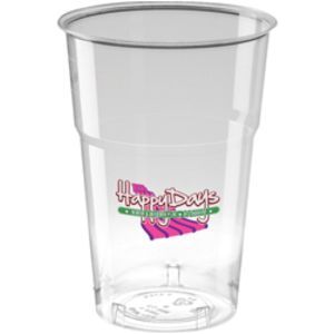 Disposable Plastic Tumbler (205ml/7.2oz) - Crystal Polystyrene