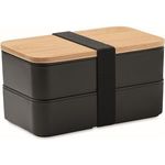 Lunch Box In PP And Bamboo Lid