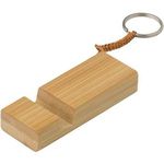 Bamboo Keyring Phone Stand