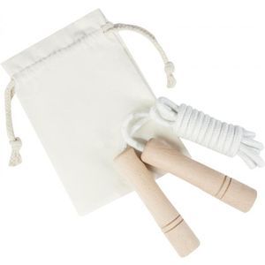 Avenue Denise wooden skipping rope in cotton pouch