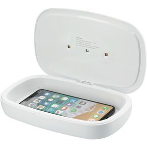 Avenue Capsule UV smartphone sanitizer with 5W wireless charging pad