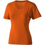 Elevate NXT Kawartha short sleeve women's GOTS organic v-neck t-shirt