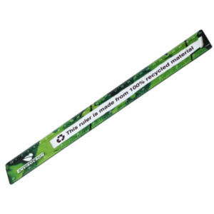 PF Manufactured Terran 30 cm ruler from 100% recycled plastic