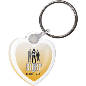 Bespoke Shape Domed Acrylic Keyrings Double Sided