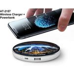 AT-2157 WIRELESS CHARGER + POWERBANK