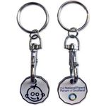 Trolley Coin Keyring Printed - Coronation
