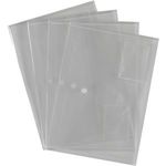 A4 Popper Wallet with ID Holder