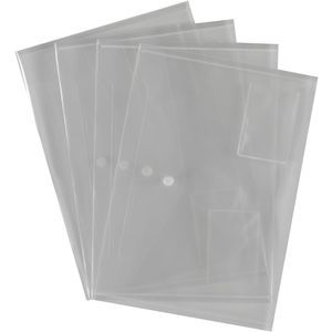 A4 Popper Wallet with ID Holder
