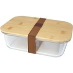Seasons Roby glass lunch box with bamboo lid