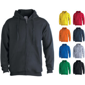Adult Hooded + Zipper Sweatshirt