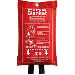 Fire Blanket In Pouch 100X95Cm