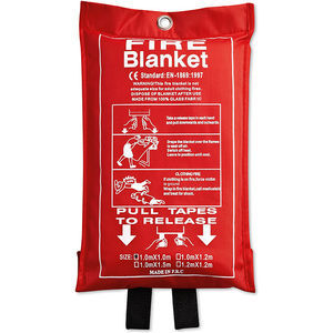 Fire Blanket In Pouch 100X95Cm
