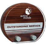 Real Wood & Acrylic Sunrise Award - Small
