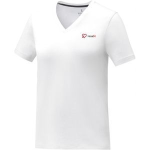 Elevate Life Somoto short sleeve women's V-neck t-shirt