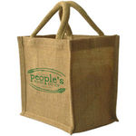 Small Jute Shopper Bag (300 x 300 + 200mm)