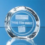 10cm Optical Crystal Elite Circle Award