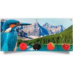Small Fabric Banner with Eyelets