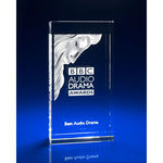 Crystal Glass Television Award or Trophy