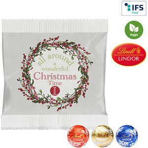 Lindor Pralines Trio in Paper Bag