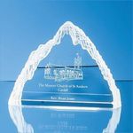 13.5cm Optical Crystal Matterhorn Award
